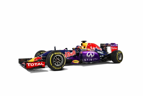 Voiture de formule 1 avec inscription Red Bull