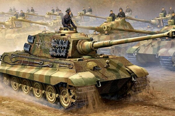 Royal Tiger Heavy Tank