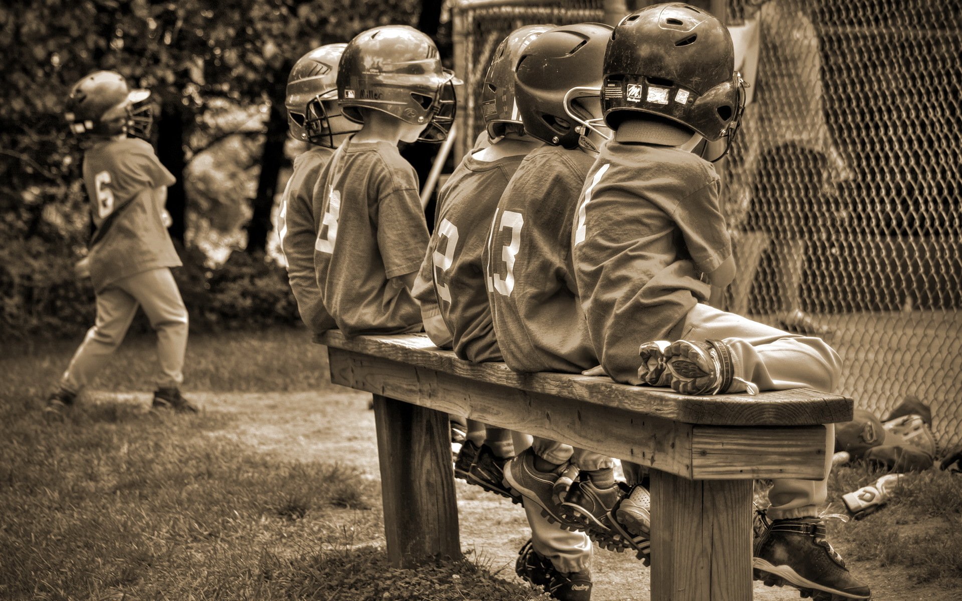 béisbol niños deportes