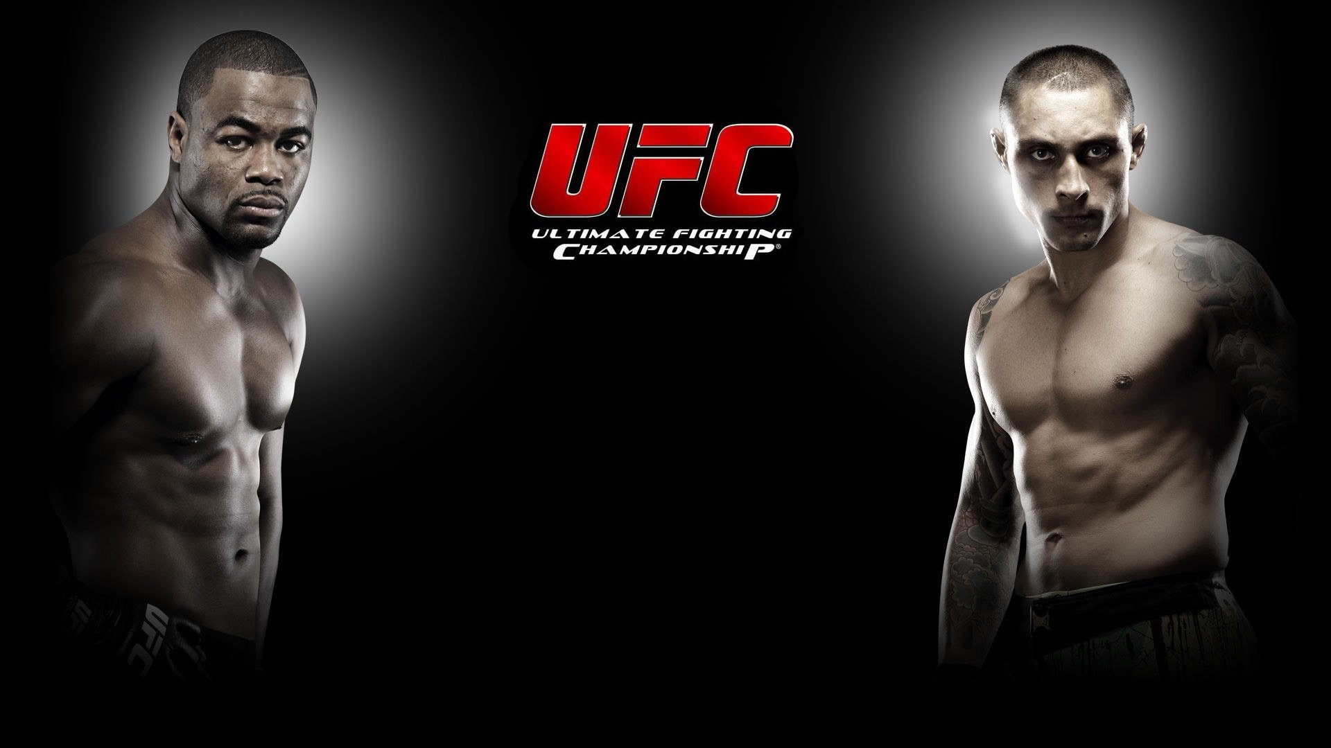 ufc combattenti rashad evans thiago silva arti marziali miste thiago silva sfondo nero logo