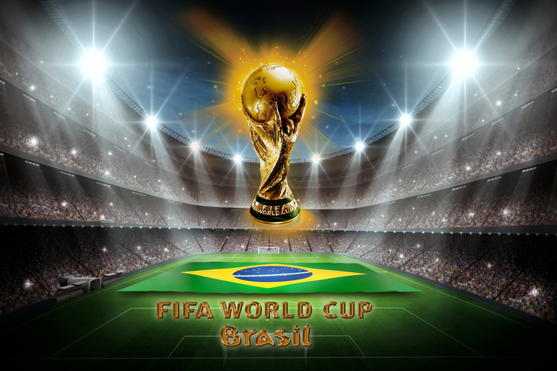 brasile fifa coppa del mondo 2014 calcio trofeo oro