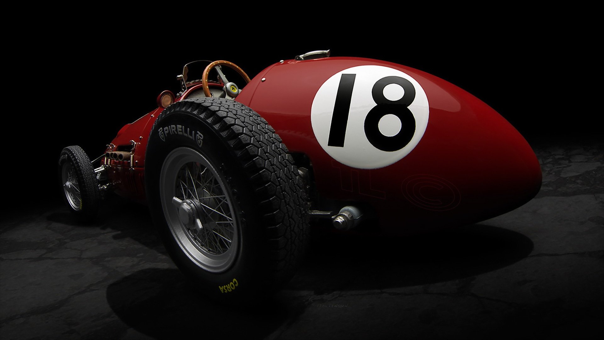 ferrari 500 f2 1952 года машина спорт фон