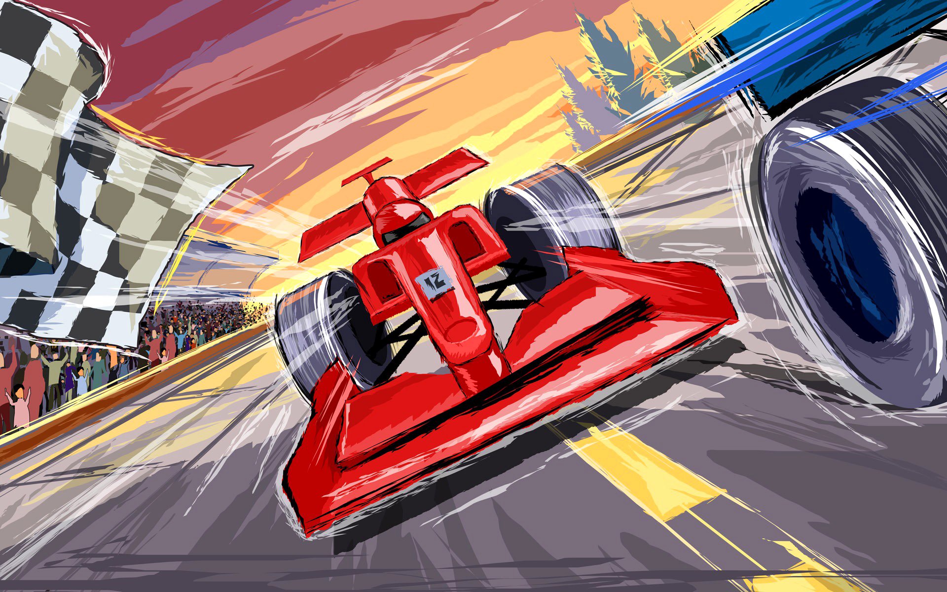 f1 ferrari race motorsports formula 1 finish rostrum picture vector