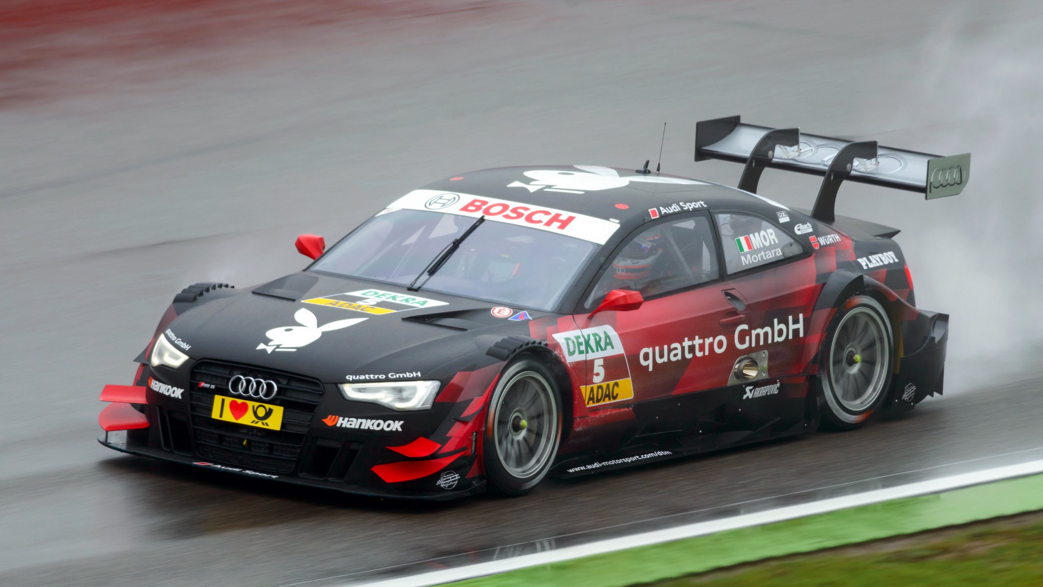 audi rs 5 dtm edoardo mortara race