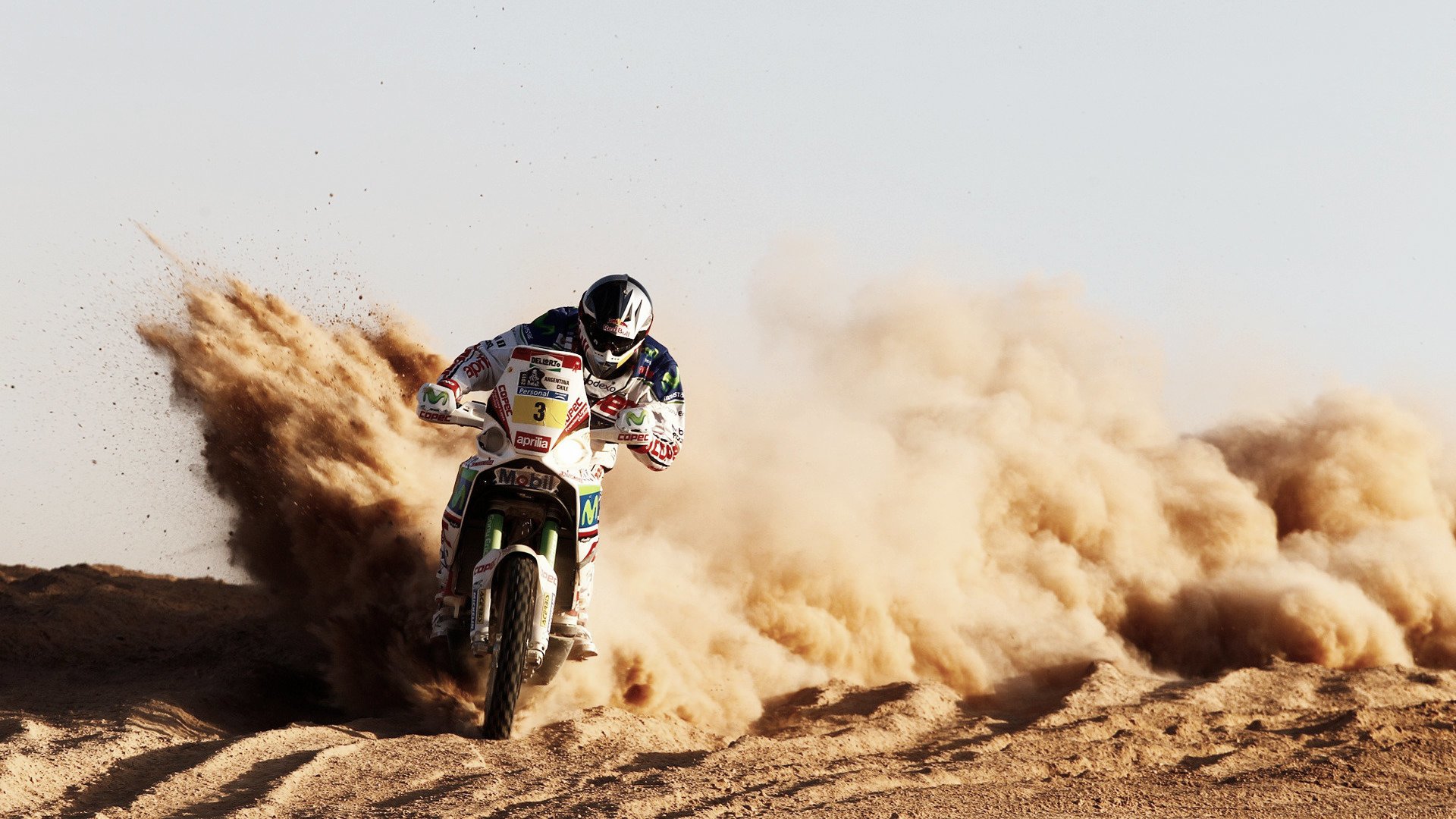 bike transport dakar rally sports speed sand