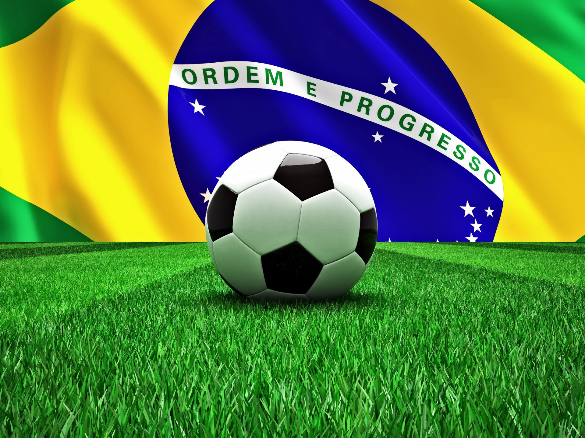 brasil fifa copa del mundo 2014 fútbol bandera bola