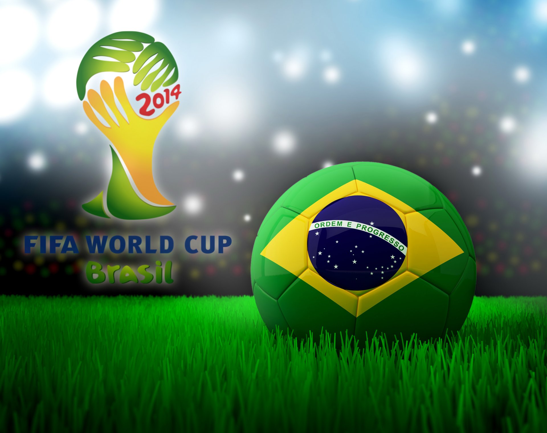 brasil fifa copa del mundo 2014 fútbol bandera bola