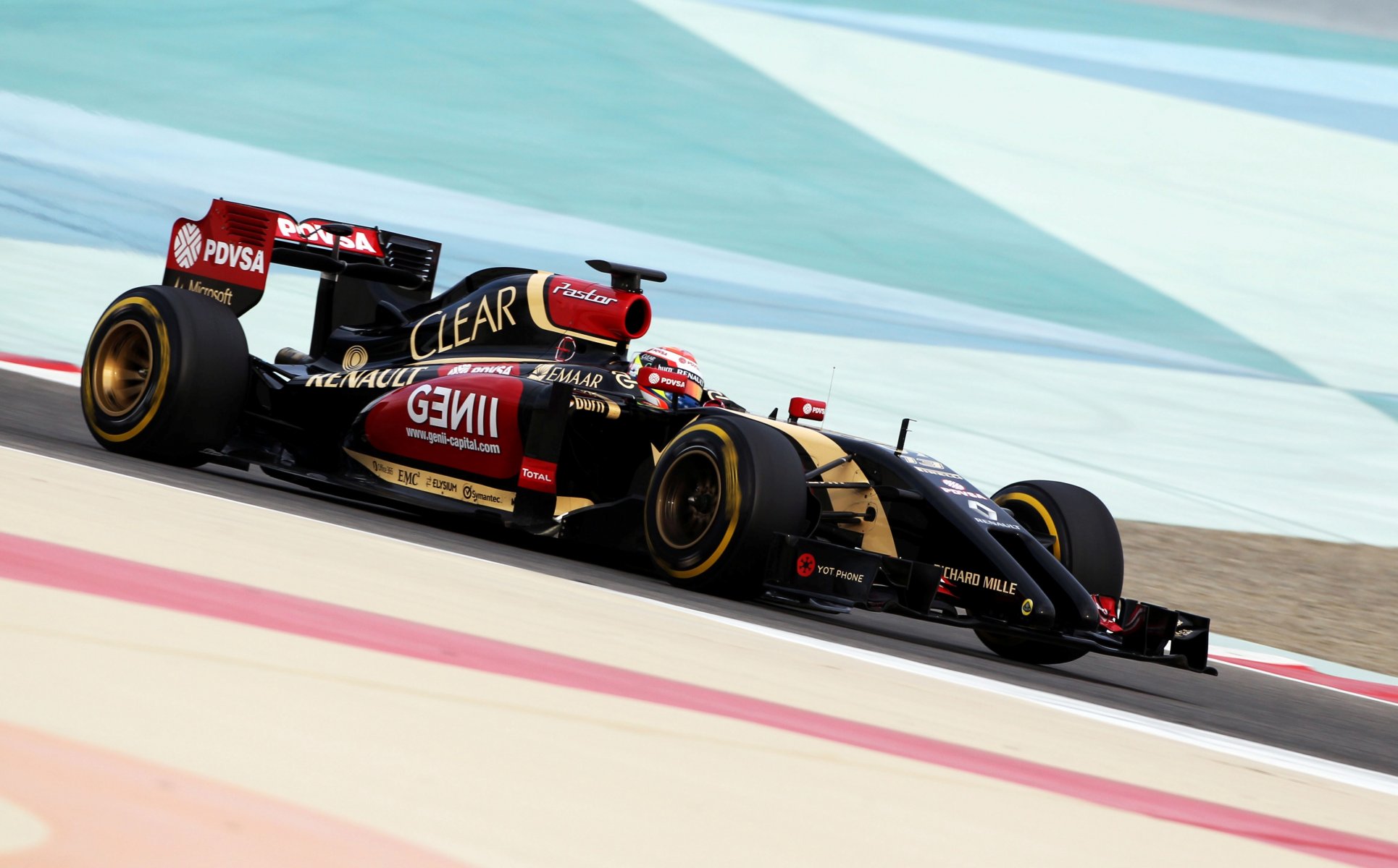 zespół lotus f1 e22 pastor maldonado formuła