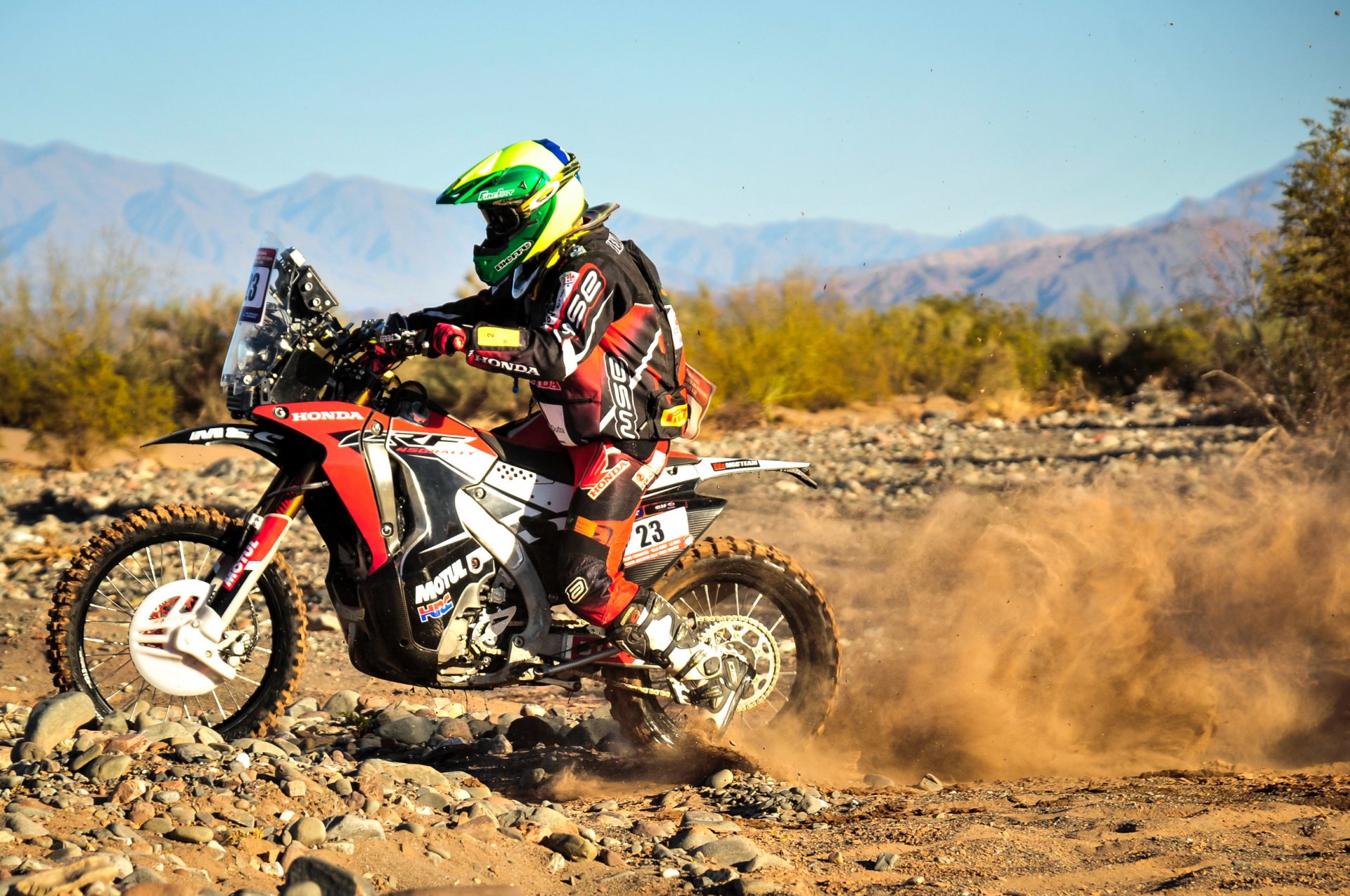 motorcycle moto dakar rally race sport 2014 honda