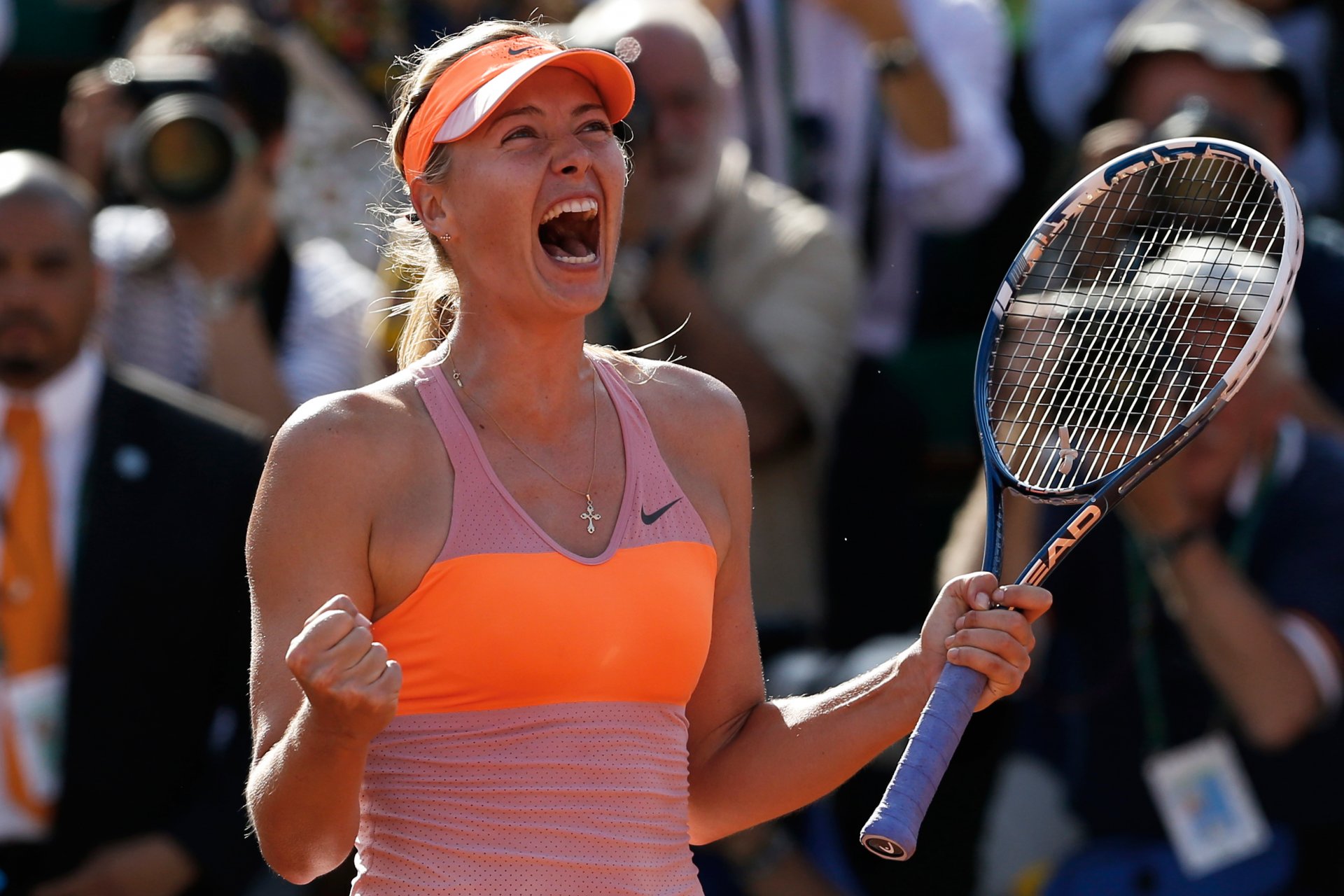 maria sharapova roland-garros 2014 finale victoire championne