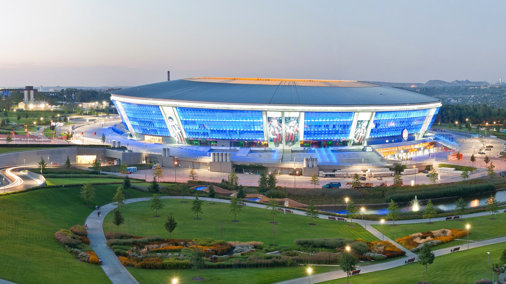 donetsk donbass arena stadium