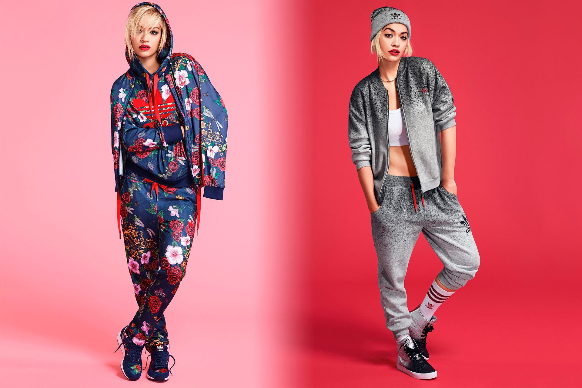 rita ora collection de vêtements adidas originaux