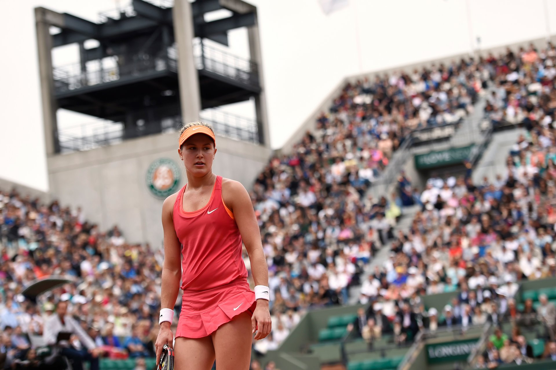 bouchard eugene eugénie bouchard roland garros 2014 parigi francia