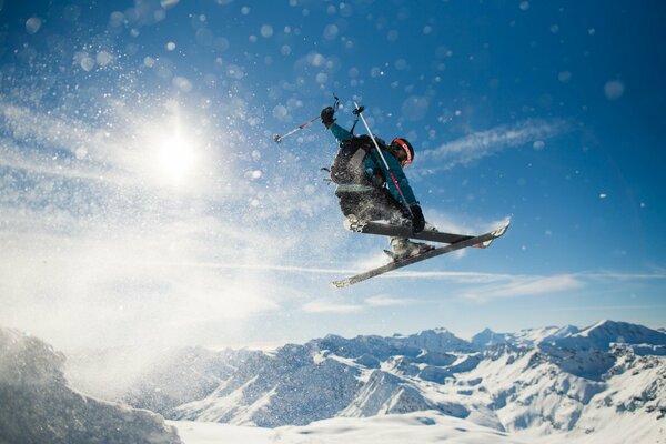 Sports d hiver: saut à ski