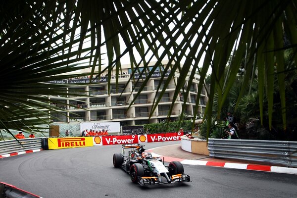 Rallye formule un à Monaco