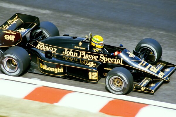 Ayrton Senna racing car