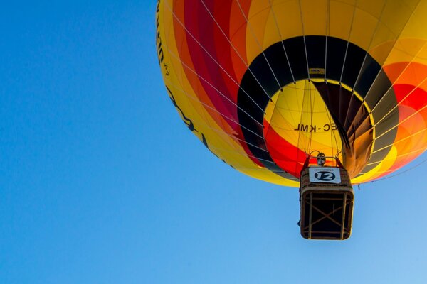 Balloon Festival balloon in the sky