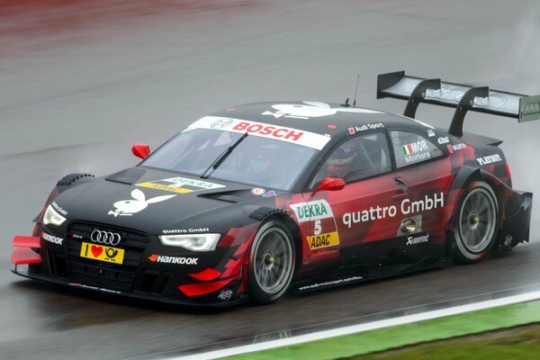 Edoardo Mortara beim Rennen. Audi rs 5 dtm