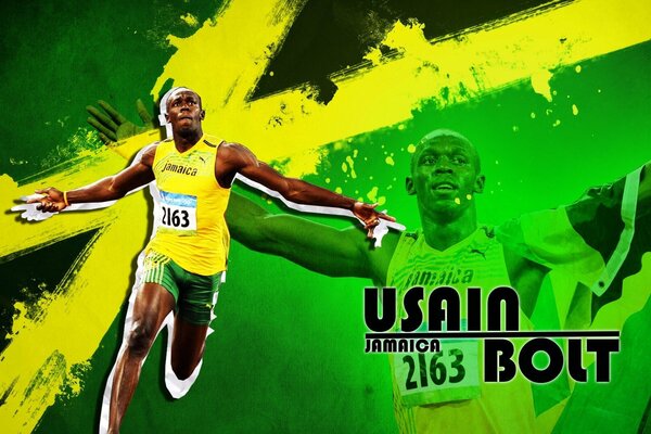 Usain Bolt, el atleta más rápido de Jamaica