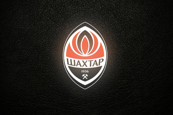 The logo of the Shakhtar football club