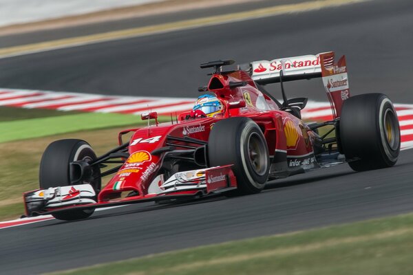 Ferrari Formula 1 races on the Fernando highway