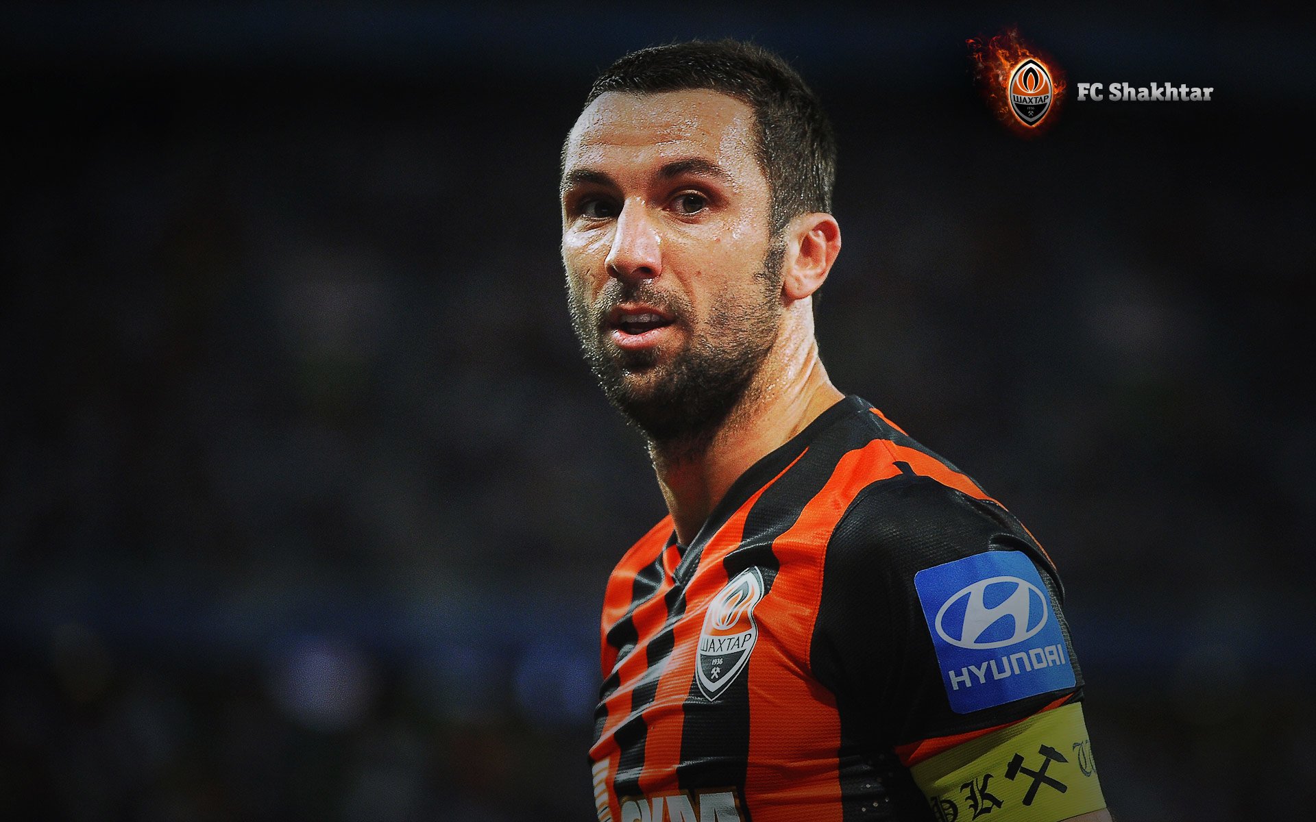 dario srna shakhtar football player donetsk nike game sport