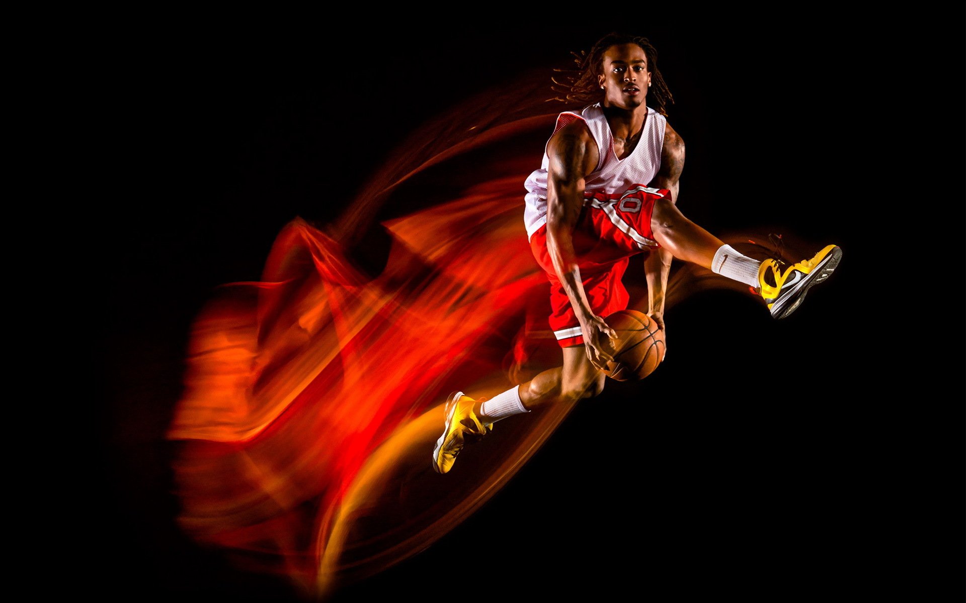 trajectories basketball athlete