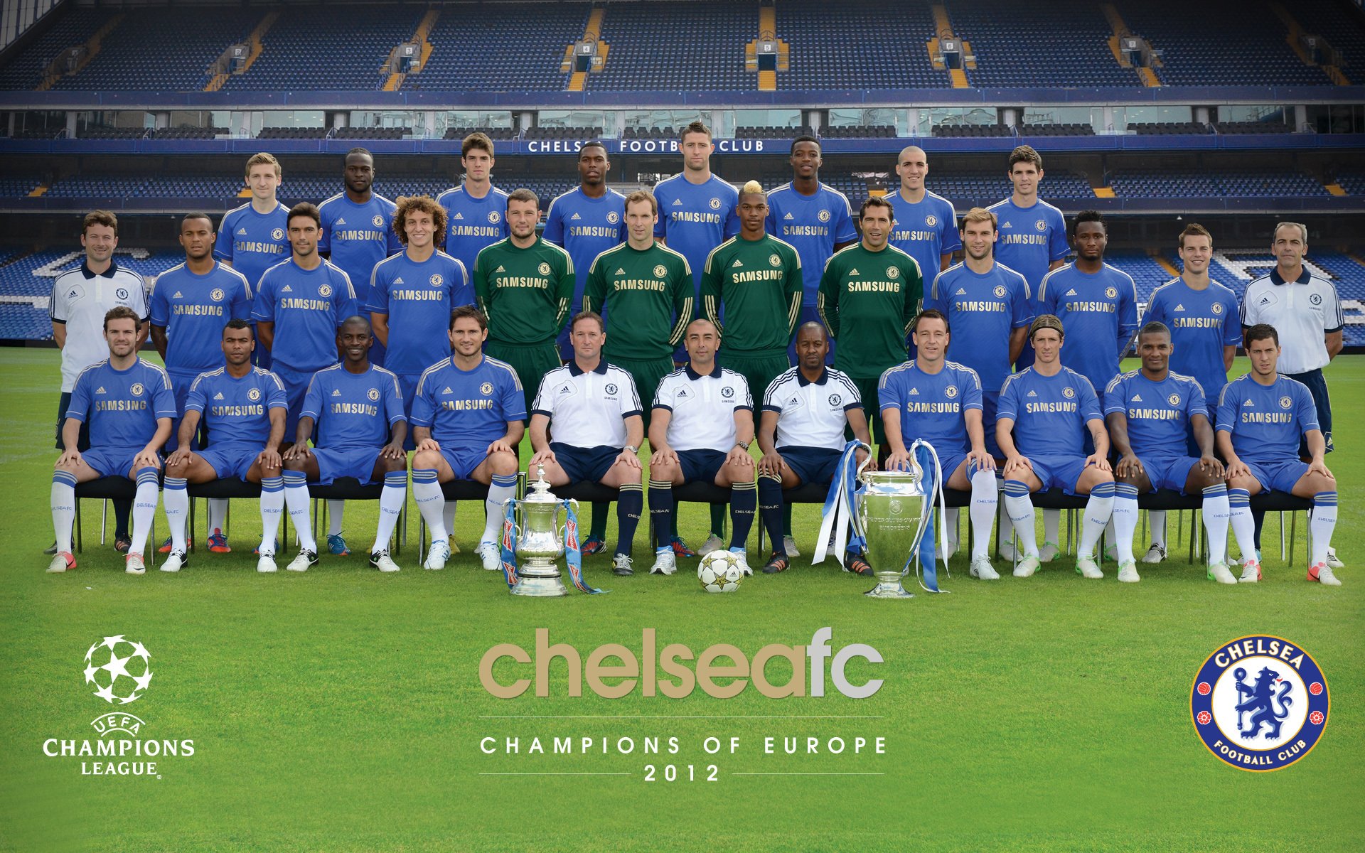 chelsea verein team spieler trainer kader 2012/2013 fußball stadion stanford bridge rasen fa-cup champions-league-pokal ball