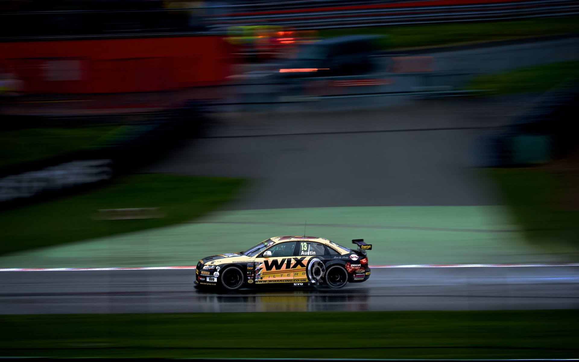 rob austin audi a4 wet racing