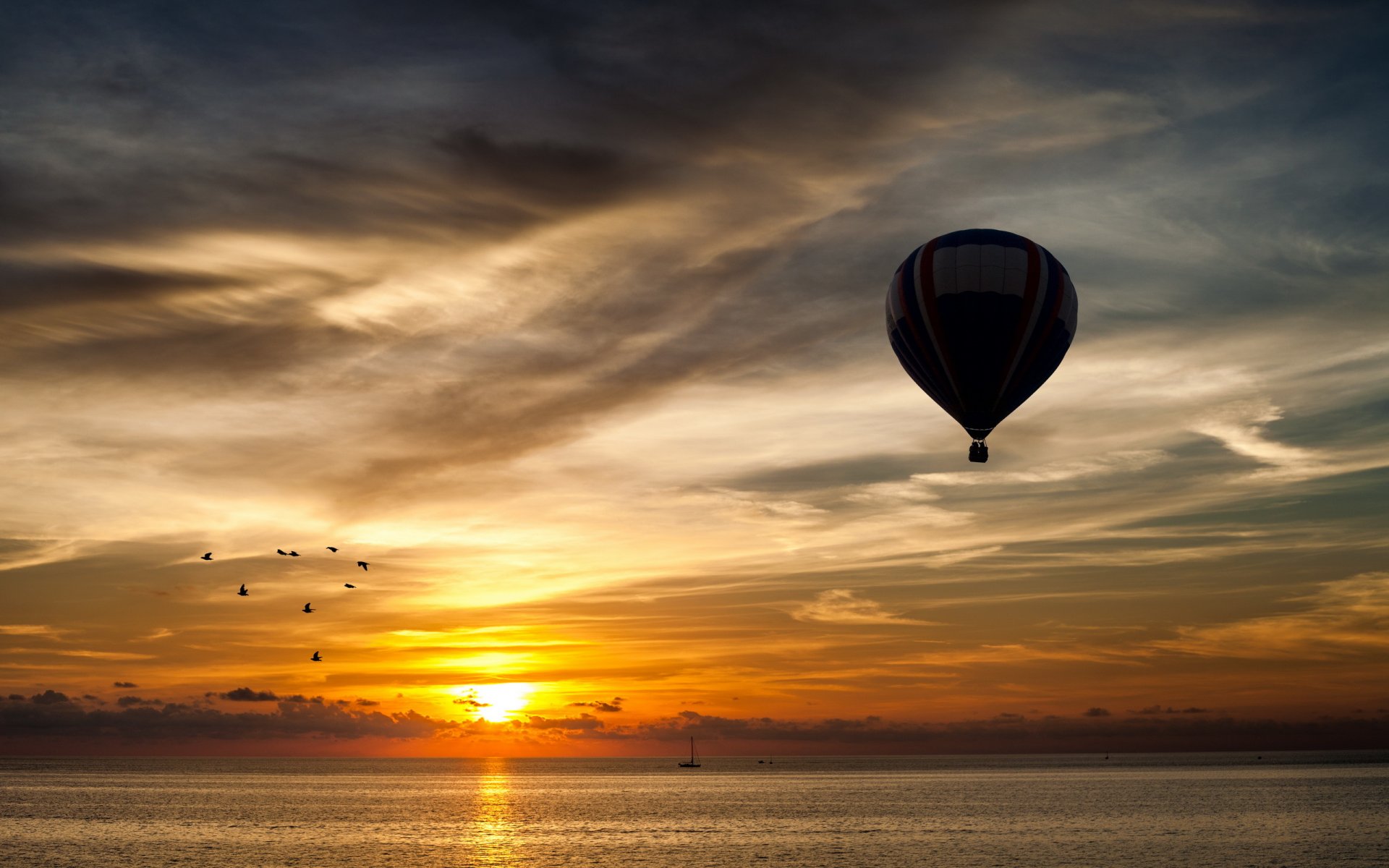 ball sea sunset landscape sport