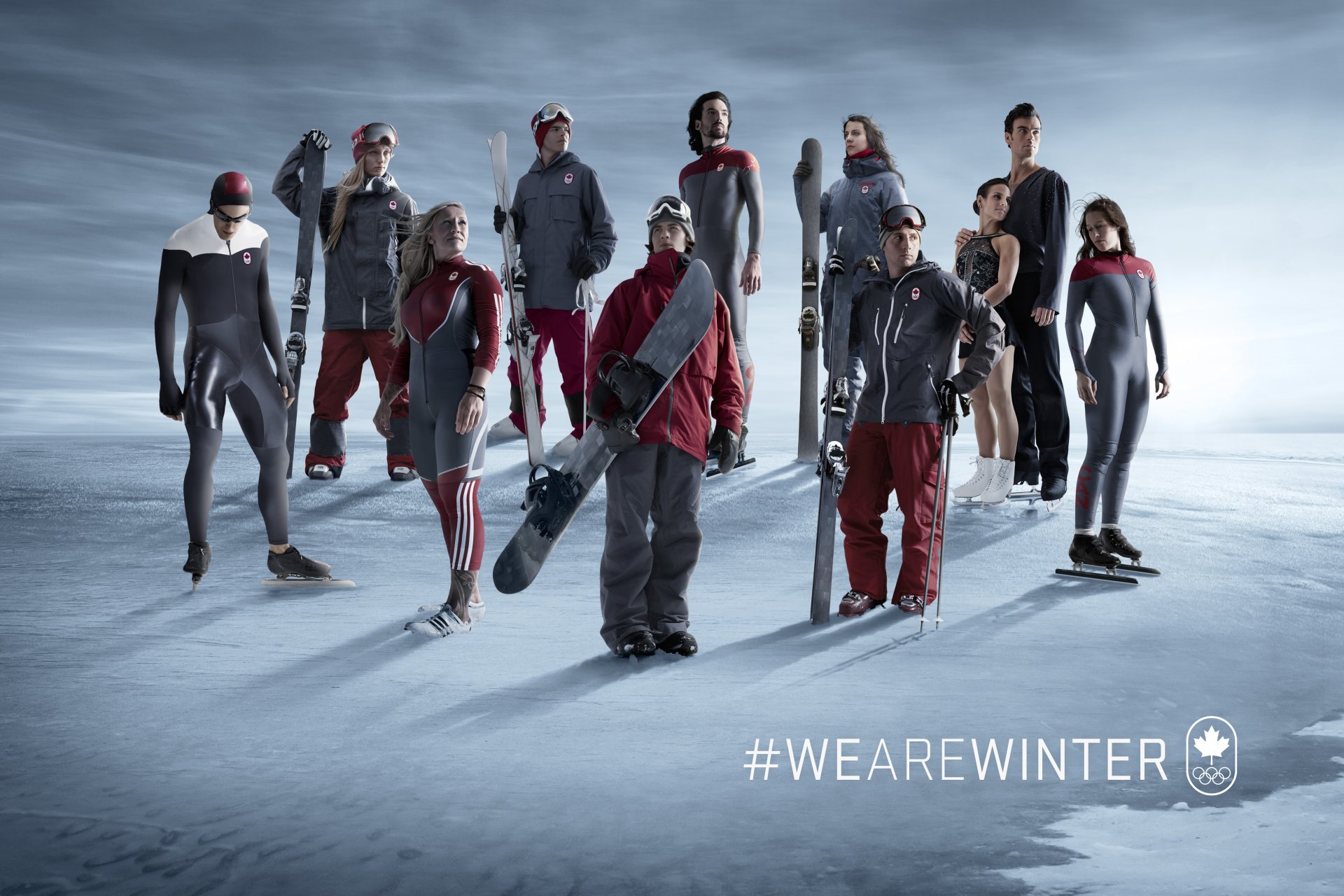 wearewinter we are in winter canada canadian olympic team sochi olympic canadian 2014