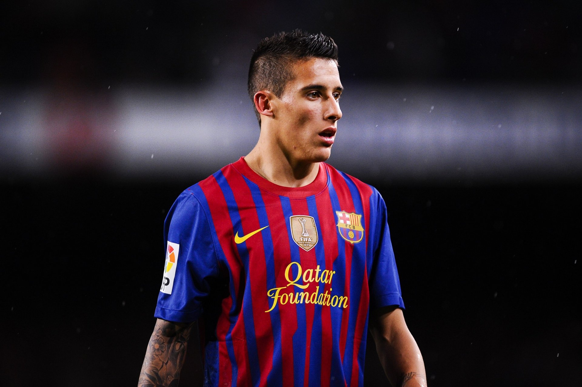 tello cristian tello fc barcelone barcelone joueur footballeur club uniforme football