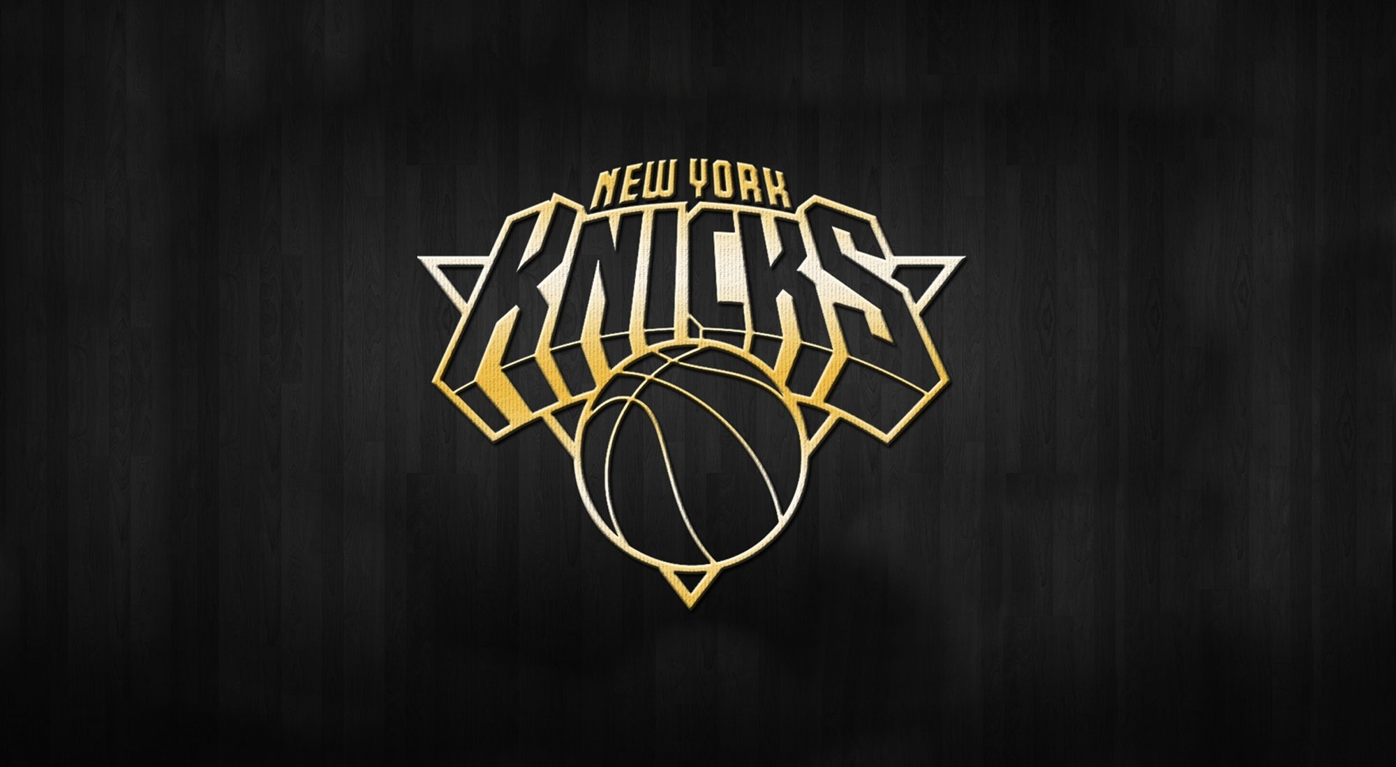 knicks koszykówka nba logo tło złoto