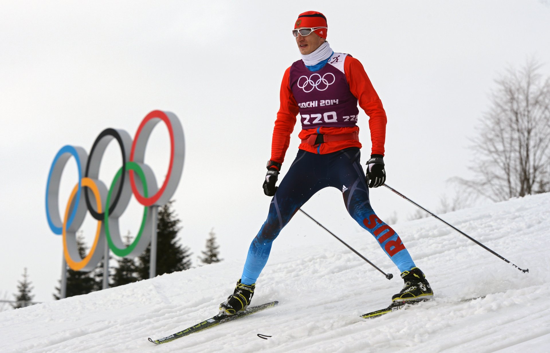 alexander lungov medaglia d argento sochi 2014 sochi 2014 olimpiadi invernali xxii olimpiadi invernali sochi 2014 russia sciatore neve anelli olimpici