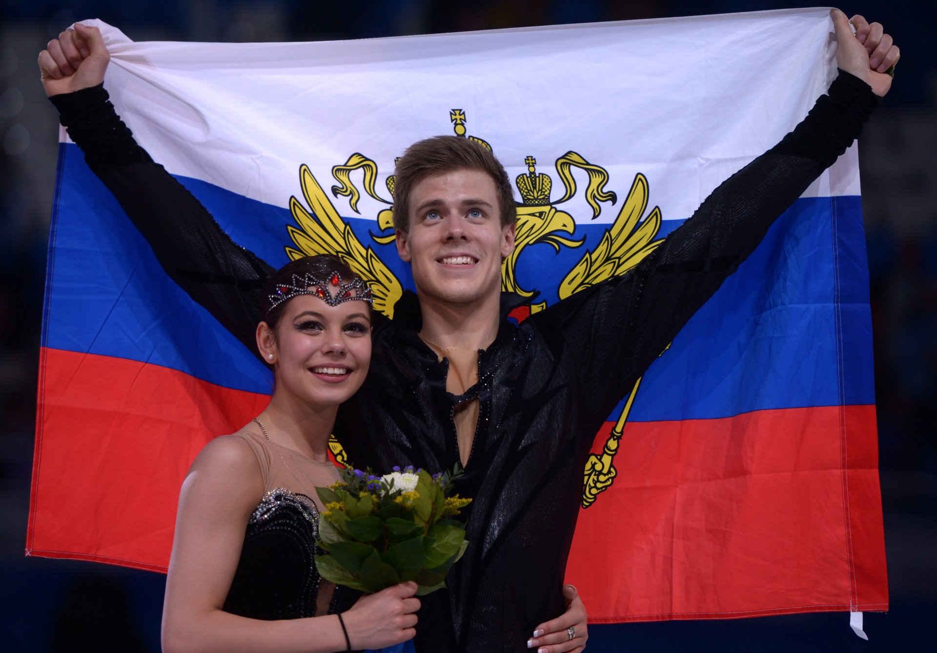 elena ilinykh nikita katsalapov patinaje artístico sochi 2014 xxii juegos olímpicos de invierno rusia