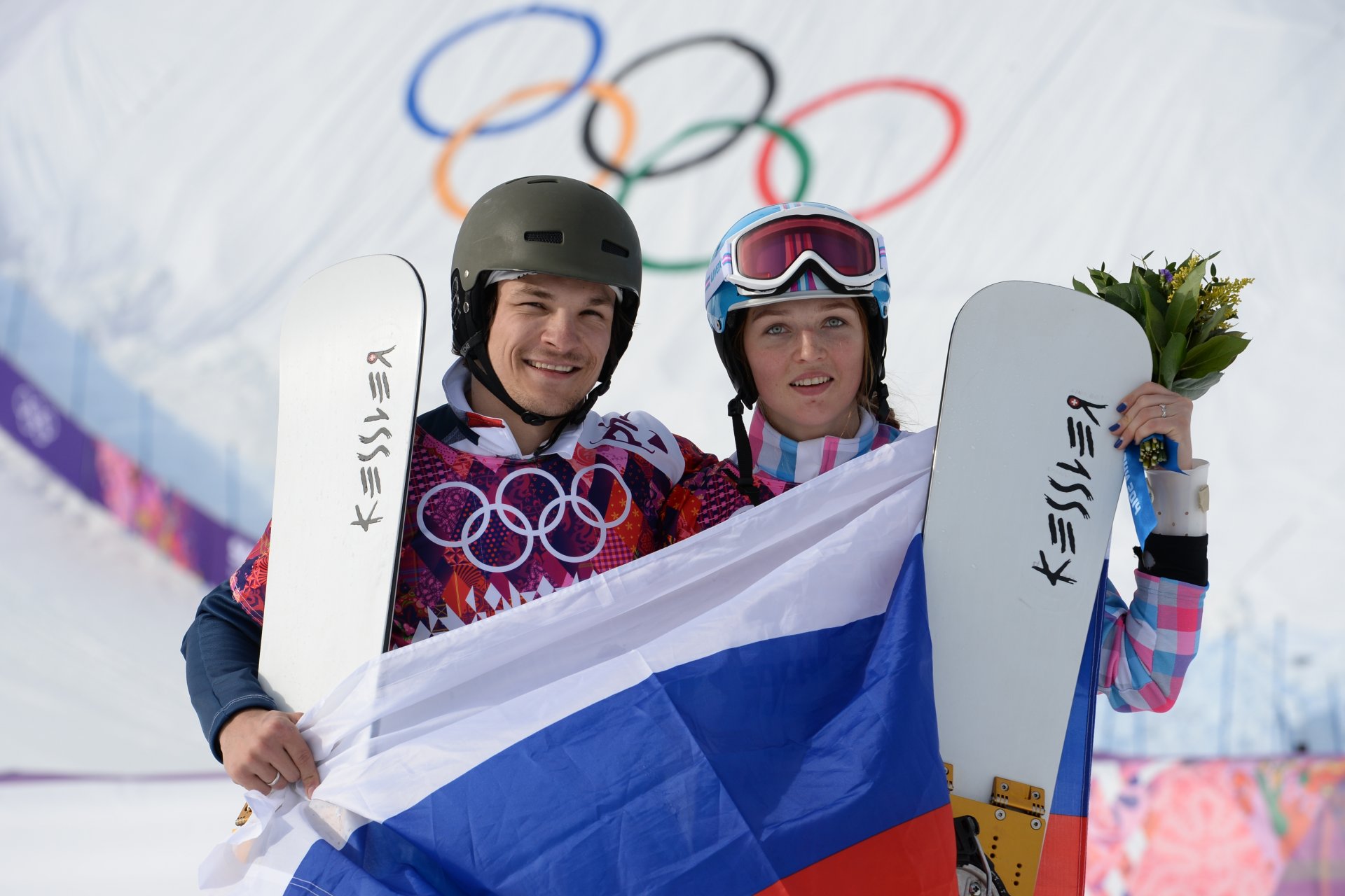 alena zavarzina victor wilde olimpiadi sochi 2014 medaglie oro bronzo medaglia famiglia coppia snowboarder slalom gigante parallelo