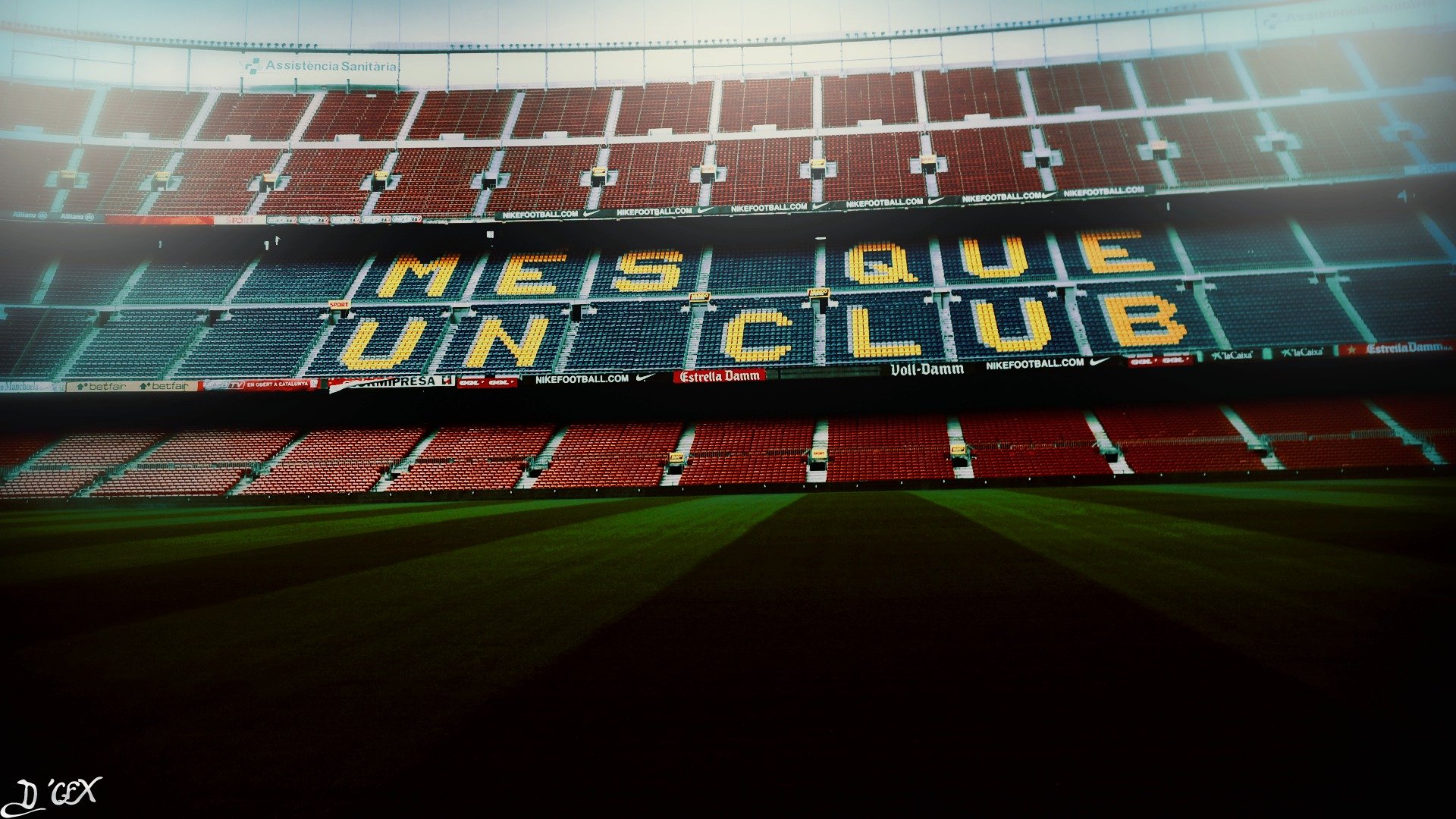 camp nou stadion piłkarski barcelona