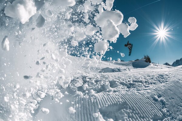 Snowboard Sport Winterspaß