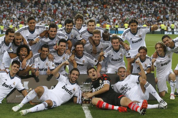 Imagen del equipo de fútbol del real Madrid