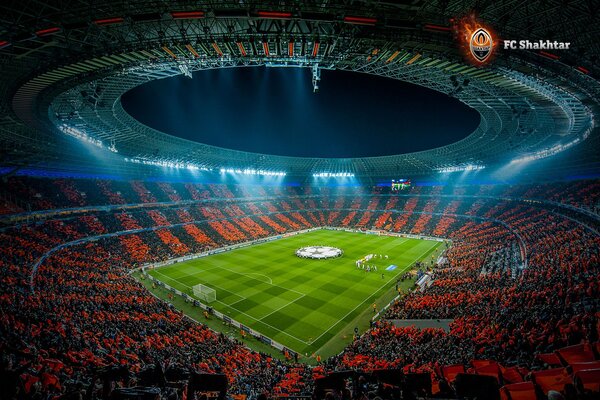 Equipo de fútbol Shakhtar Stadium