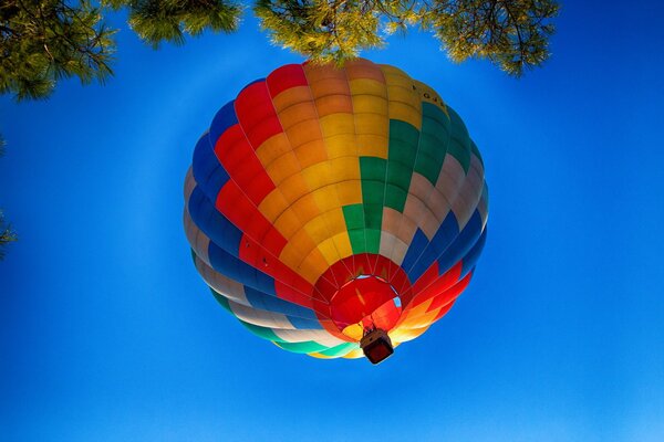 Ballon am Himmel