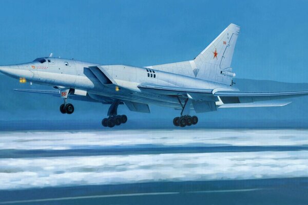 Russian military front-line bomber TU-22m3