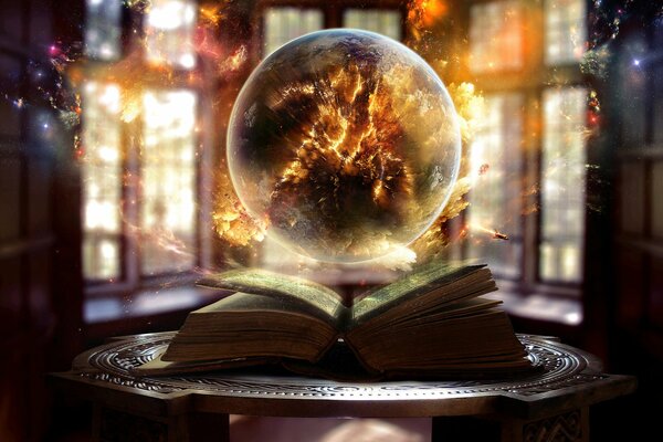 Book Magic Ball Spell