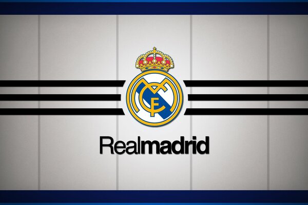 Emblema del Club de fútbol real Madrid