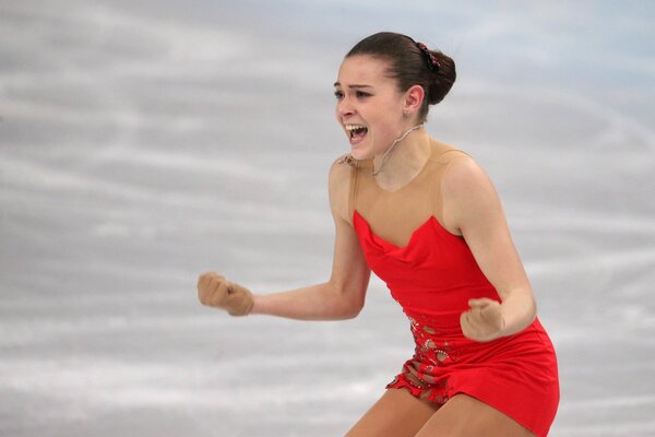 Russia Sochi 2014 figure skater adelina