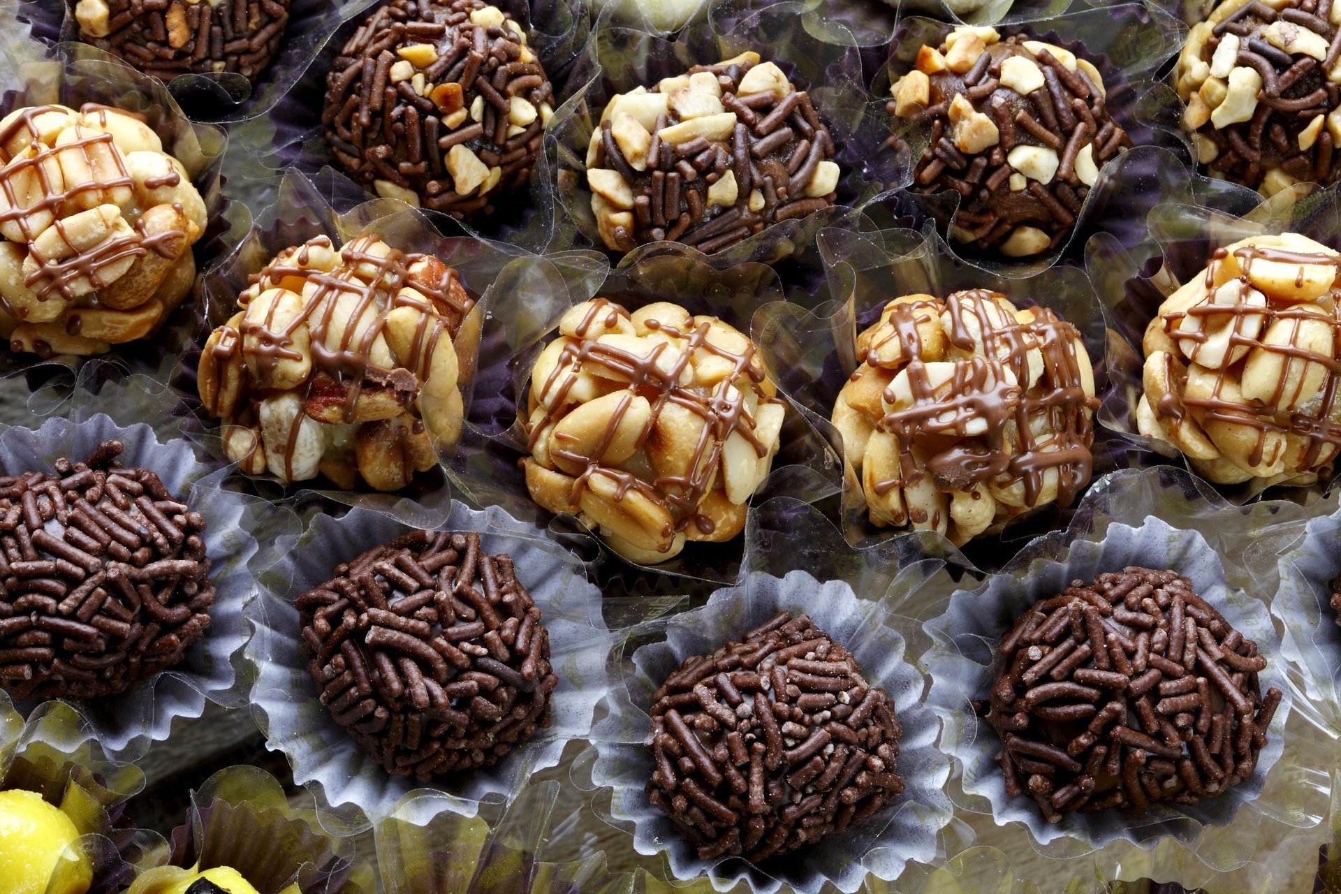 chocolate con nueces dulces dulces