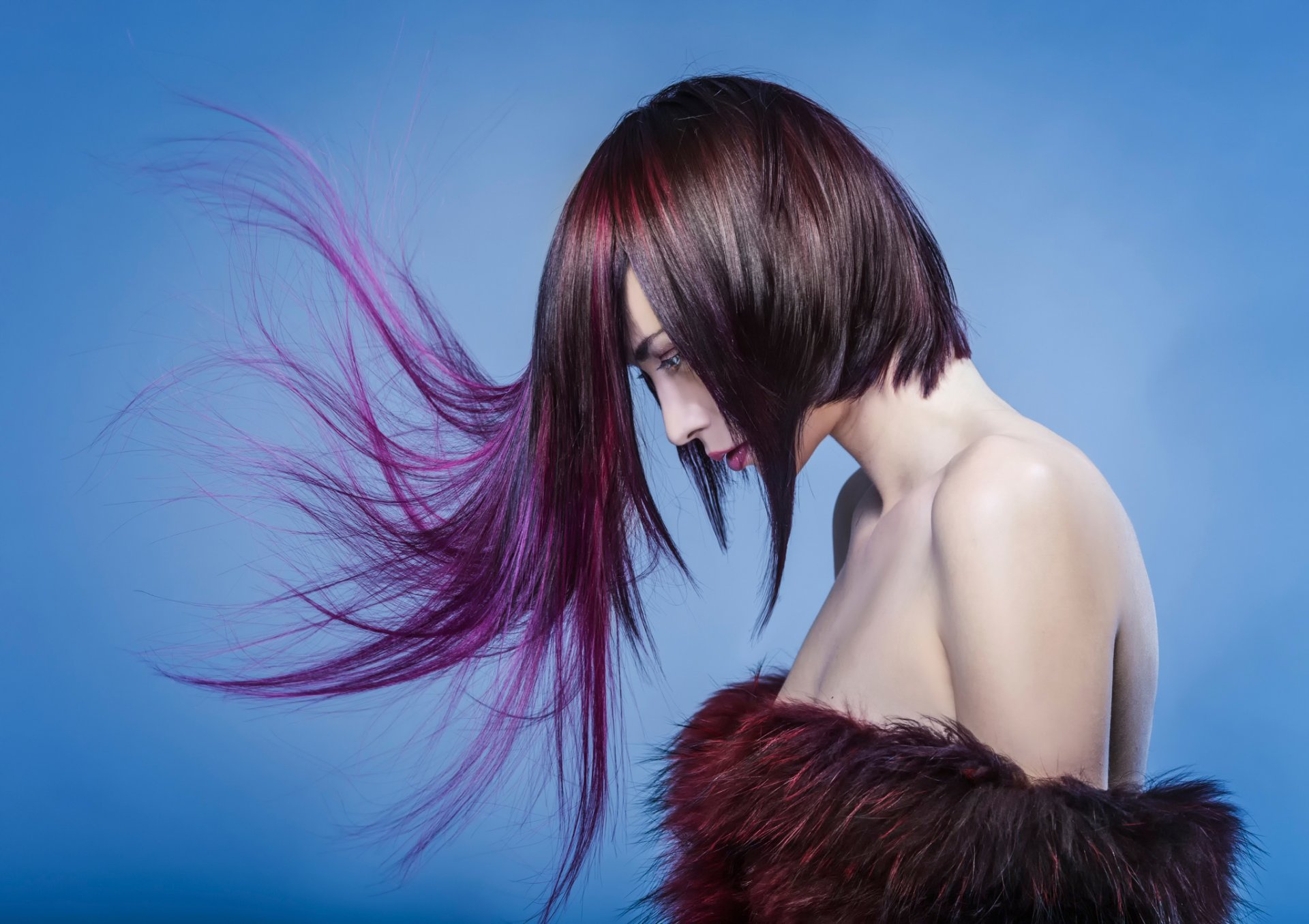 fliegende haare mädchen profil haare hairaward 2015