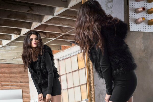 Selena Gomez beim Fotoshooting