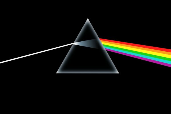 Okładka albumu Pink Floyd Druga Strona Księżyca 