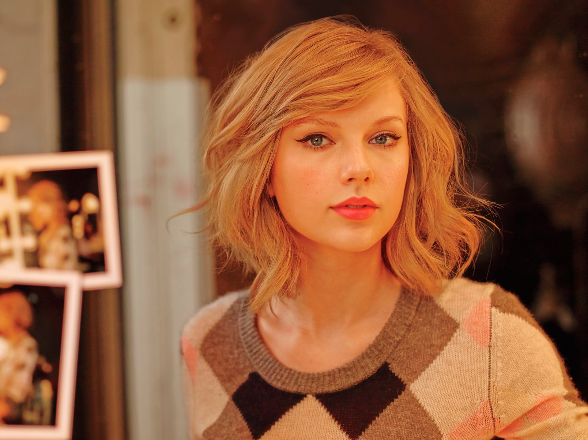 taylor swift sesión de fotos marca ked